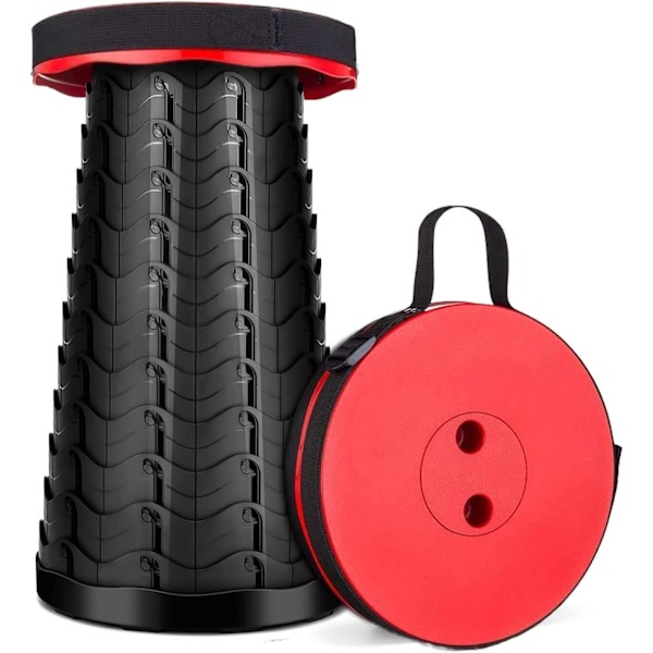 Kannettava kokoontaitettava jakkara ulkoiluun ja retkeilyyn - Maksimikuorma 180 kg, pieni kokoontaitettava tuoli patikointiin, kalastukseen ja matkustamiseen
