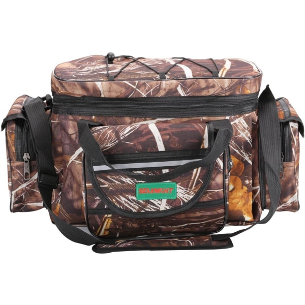 Carp Fiske Väska Enstaka Axel Kamouflage Carryall 50x28x27CM