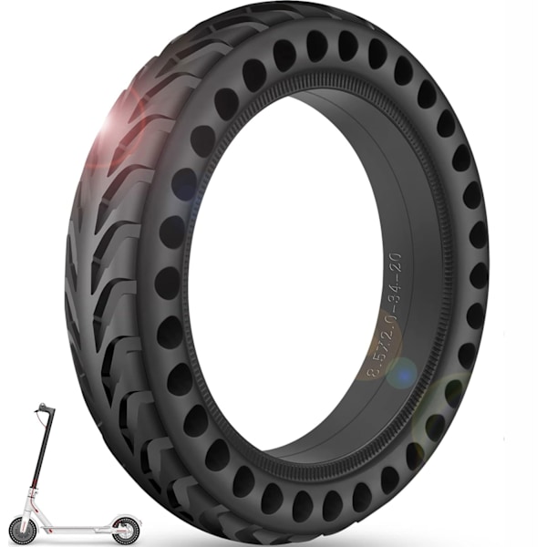 1x 8.5 inch Solid Tire Electric Scooter Tire 8 1/2 x 2 50/75-6.1 Tires Compatible with Xiaomi Pro 2 / M365 / M365 Pro / 1S / 3/3 Lite