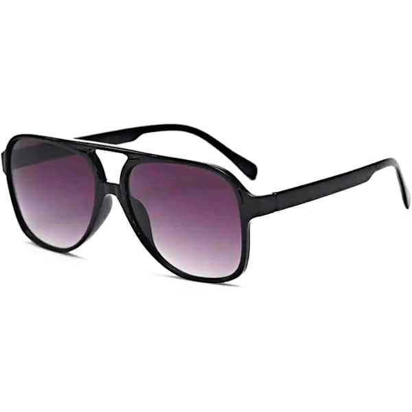 Klassiske Aviator Solbriller i Polyester med Plastikramme, Gradientfarve, Polariseret UV-beskyttelse, Unisex