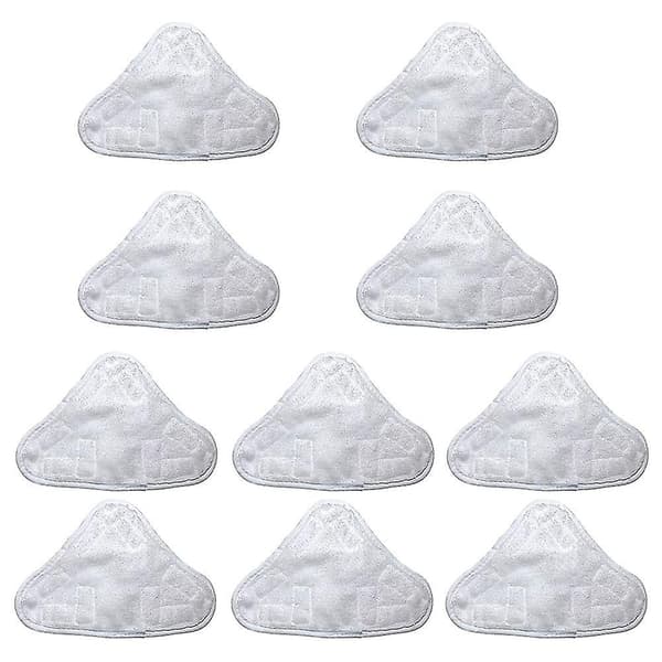 10-pak udskiftningspuder kompatible med H2O Mop X5 dampmoppe