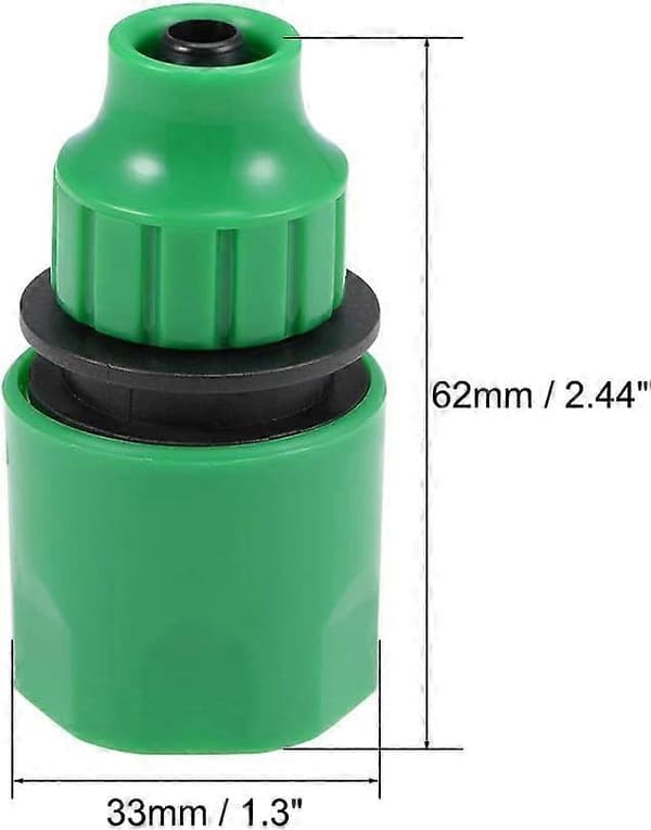 5 st snabbkopplings slangkoppling slangadapter 8 mm innerdiameter rörkoppling