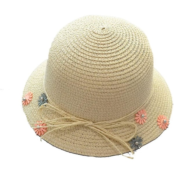 Summer Baby Sunhat Cute Baby Beige Baby Hat