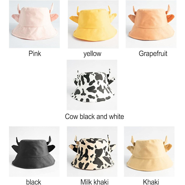 Unisex Ko Print Spand Spand (Sort+hvid ko)
