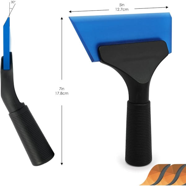 Gummiskraber, Lille, Squeegee Blade, Vindue Squeegee, Bruse Squeegee til Bil, Vindue, Brusebad, Dør, Glas