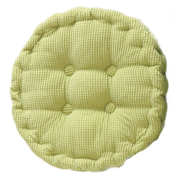 Stolpute, runde sitteputer for spisestuestoler, komfortable polstrede stolputer for hjemmekontor, uteplass, bil 40 cm