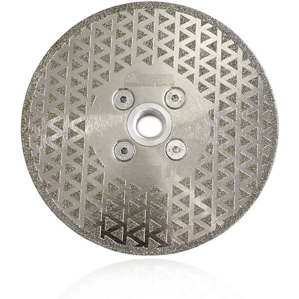 Timanttilaikka 125mm Kaksipuolinen Galvanoitu Sahaterä