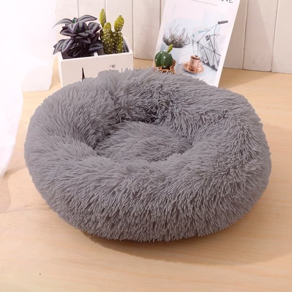 Blød og beroligende hundeseng (mange farver) Grå / 60 cm Grå Grey Grey / 60cm