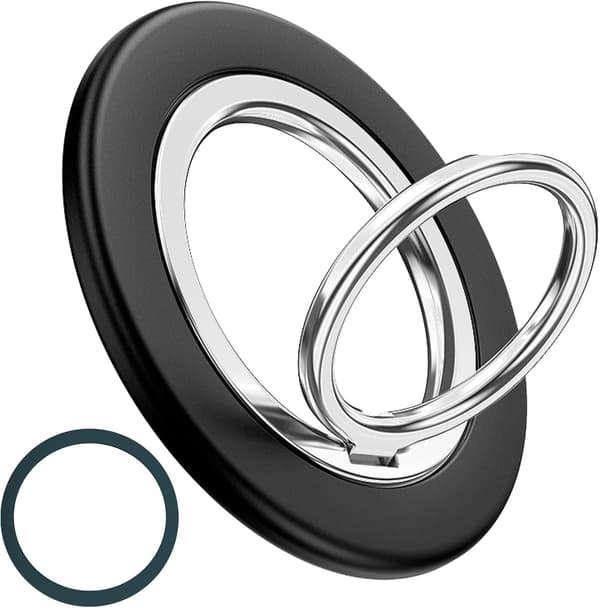 Magnetisk Ringholder, Smartphone Ring Stand til iPhone 16/15/14 Pro Max, 12/13 Pro Max Mini