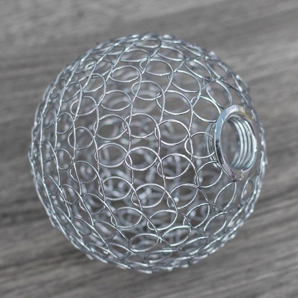 Klassisk Globus Lampeskærm Loftlampe Skygge Hul Ud Lysekroner Vedhængslampe Metal til Bordrum Gulvlampe Droplight（10cm）