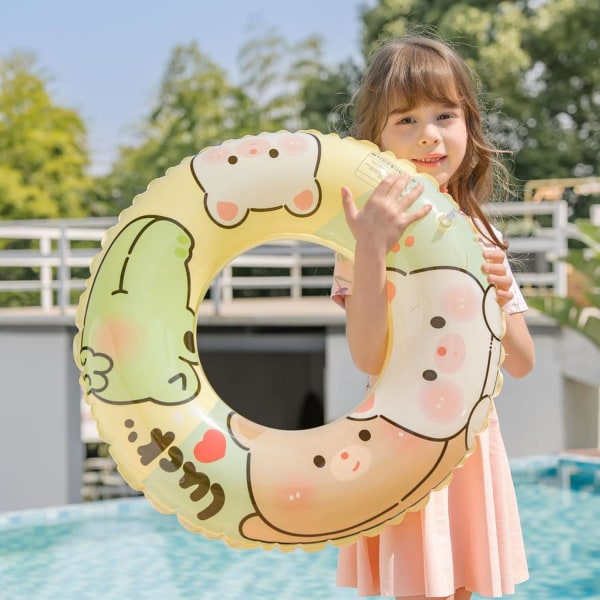Pool Ring Floats til børn | Oppustelige rør Floaties legetøj, Pool Floats svømmeringe - Oppustelige rør Floaties legetøj til børn 70#