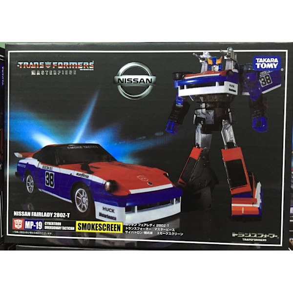 Original Takara Tomy Transformers Legetøj MP-17-18-19-20 Prowl Streak Smokescreen Wheeuack Transformers Robot Legetøj Børn MP-19 Smokescreen
