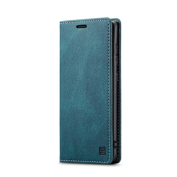 AUTSPACE A01-serie RFID-blokkerende retro matt skinnveske for Xiaomi Redmi Note 8 Pro