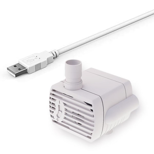 Ultratyst vattenpump för husdjursvattenfontäner USB dränkbar vattenpump Dc5v