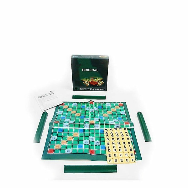 Klassisk Scrabble-brætspil Familie Børn Voksne Pædagogisk legetøj Puslespil  Gave Nv8 ffbc | Fyndiq