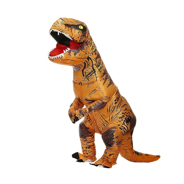 Oppustelig voksenfest kostume dinosaur kostumer fest cosplay kostume til voksne børn dinosaur vogn