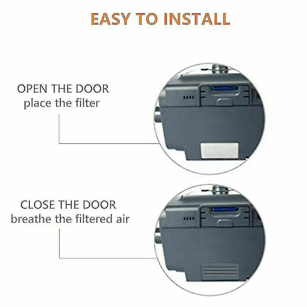 20 stk CPAP Fine Air-filtre for ResMed AirSense 10, S9-serien, AirStart, AirCurve