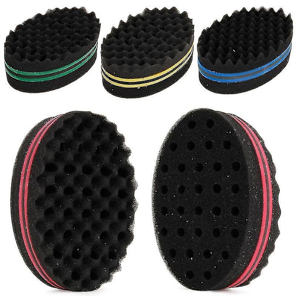 Black Man Hair Braider Twist Sponge Fir Afro Dreadlocks Curl Brush Sponge Barber-hao