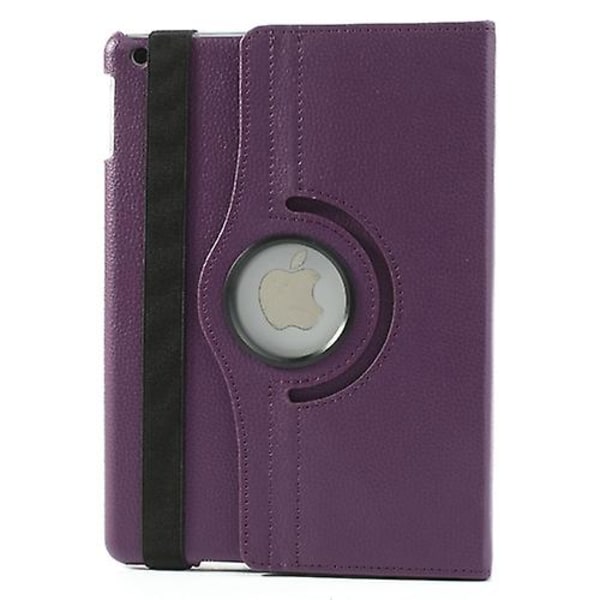 360 graders roterende Litchi skinn folio deksel for iPad Air (2013) nettbrett etui tilbehør