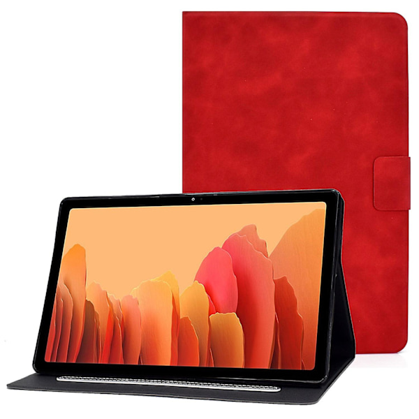 For Samsung Galaxy Tab A7 10.4 (2020)/(2022) SM-T500/SM-T505 Calf Textured Tablet Case Card Holder S