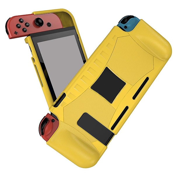 Stötsäker TPU-skyddsfodral med stativ för Nintendo Switch