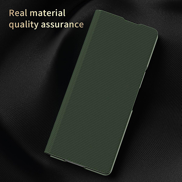 Kevlar Textur Magnetisk Absorption + PC Telefonfodral för Samsung Galaxy Z Fold3 5G