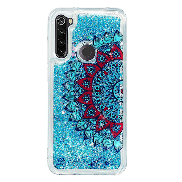 Kuviolla painettu kohokuvioitu glitterjauhepikakuivaksi TPU-kotelo Xiaomi Redmi Note 8T:lle