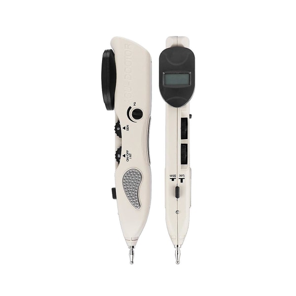 Elektronisk akupunkturpenna tiopunktsdetektor Acupuntura Massage Smärta Akupunktur Meridian Energy Pen Muskelstimulator