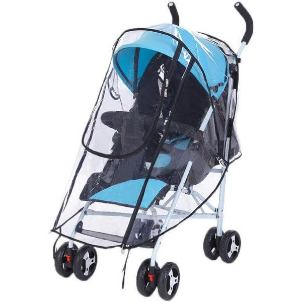 nuosen Universal Baby Stroller Regnslag, Baby Buggy Regnslag Til Barnevogn Klapvogn Med Lynlås Vind Støvskjold