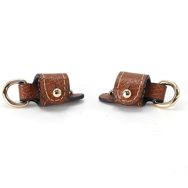 Læderskulderrem, terracotta/nude/due/navy