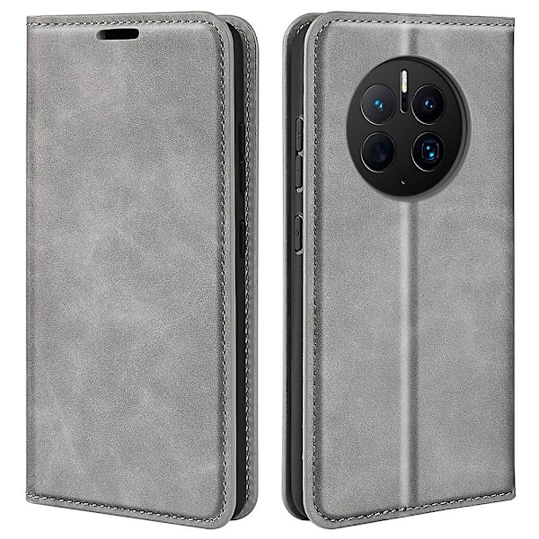 För Huawei Mate 50 Pro 4G Skin-touch Feeling Folio Flip Phone Case Magnetisk Auto Stängning Cover