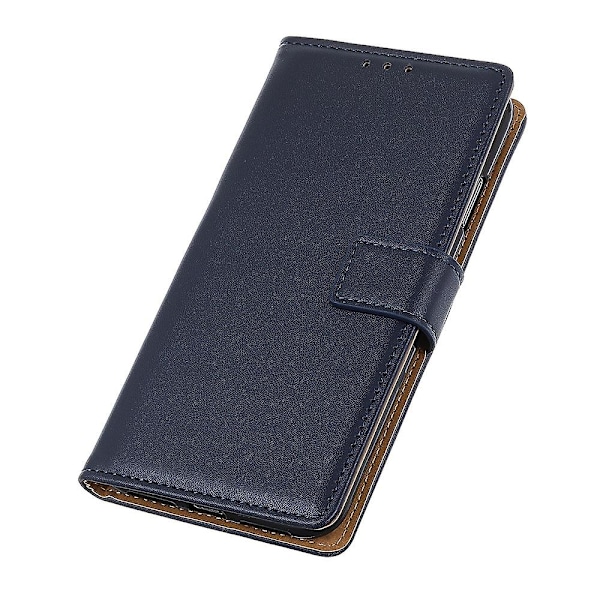 For Samsung Galaxy A32 5G/M32 5G Cover Wallet Stand Flip Læder Telefon Etui - Mørk Mørkeblå