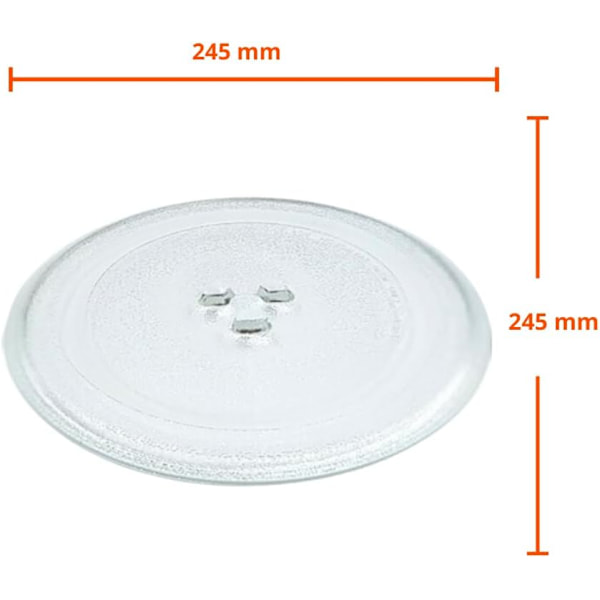 Mikrobølgeovn plade diameter Ø 245mm Universal