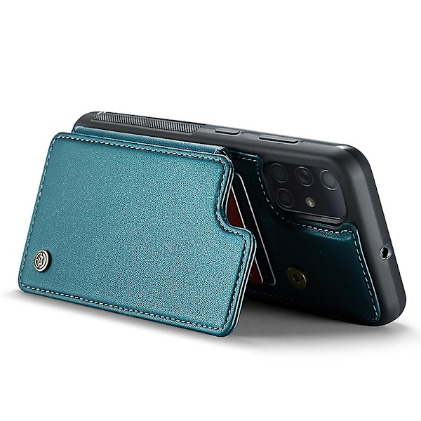 CASEME C22 Serie til Samsung Galaxy A51 4G SM-A515 Etui Kickstand Telefoncover med 4 Kortpladser