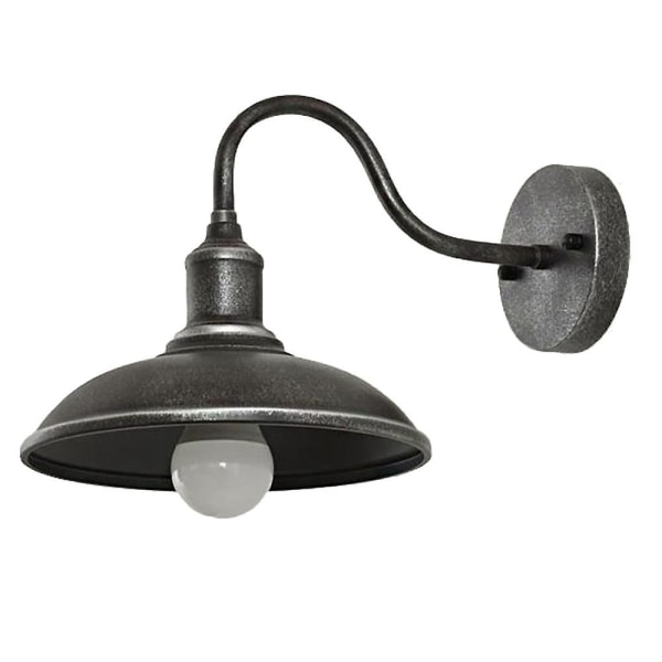 LED svanehals låvelys Utendørs Vegglampe Veranda Farmhouse Armatur Hagelys for innendørs utendørs bruk A