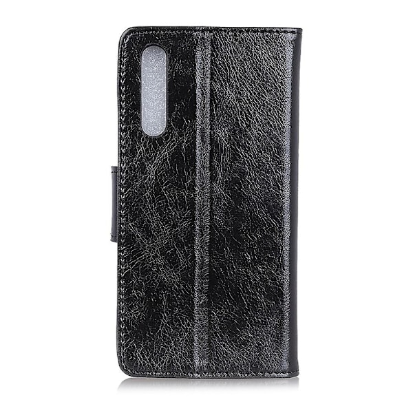 Nappa Texture Split Leather Stand Wallet Cover for Samsung Galaxy A50/A50s/A30s