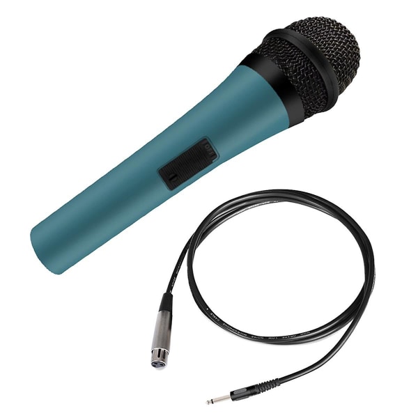 Mikrofon Håndholdt professionel kablet dynamisk mikrofon Stemmemikrofon til vokalmusik