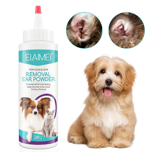 1-3PCS Gentle and Effective Ear Hair Removal Powder for Dogs