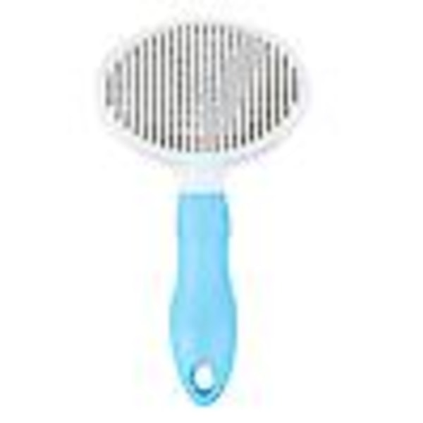 Self Cleaning Cat Brush - Slicker Brush For Shedding And Grooming
