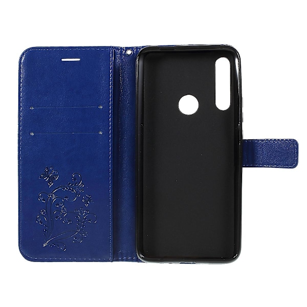 Imprint Wallet Telefon Etui til Huawei Honor 9X (Global)/ P Smart Z/Y9 Prime 2019/Enjoy 10 Plus