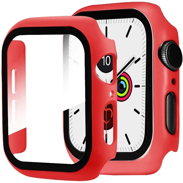 Ramme PC + Herdet Glass Beskytter Urkasse for Apple Watch Series 3/2/1 38mm