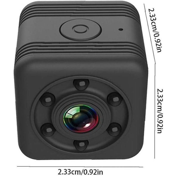 Mini-spy WiFi-kamera äänellä, silmukkatallennus/pimeänäkö GPS-ilmaisin  (musta) 8f03 | Fyndiq