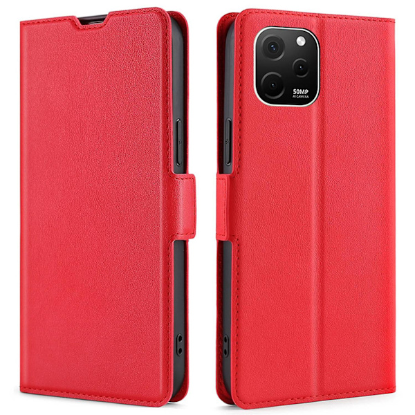 Til Huawei nova Y61 4G Anti-scratch kortholder etui stativ fuld magnetisk lukning telefoncover