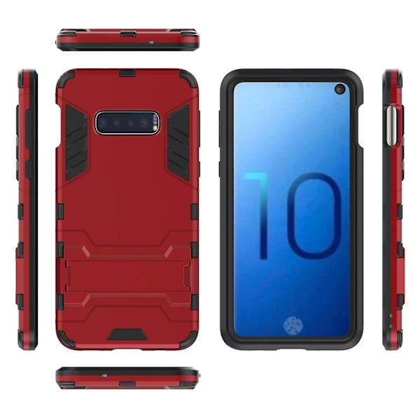 Cool Guard PC + TPU Hybrid Mobil Cover med Kickstand til Samsung Galaxy S10e