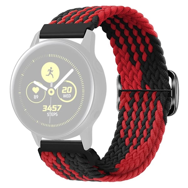 KALEBOL KLB-BZNL-001 Armband i nylon för Samsung Galaxy Watch3 45mm/Watch 46mm, 22 mm