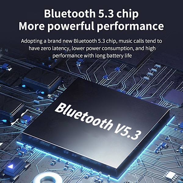 Bluetooth 5.3 Øre-fri Klips På Batteri Display Til Retningsbestemt Lydtransmission Og Støjreduktion Trådløse Øretelefoner