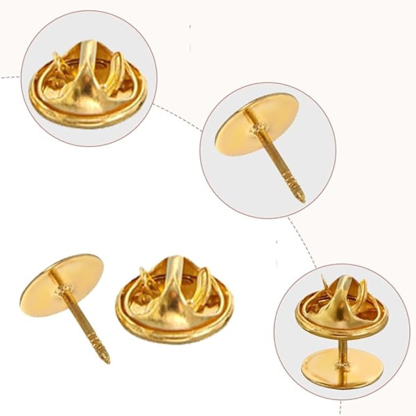 Fjärilsnålar, metallfjärilsspännen, fjärilsslipsnålar, hästskonålsersättningar, hästskonålar för pyssel