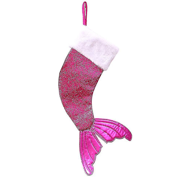 Sequin Fishtail Christmas Stocking Garter Decoration Christmas Decoration Christmas Stocking