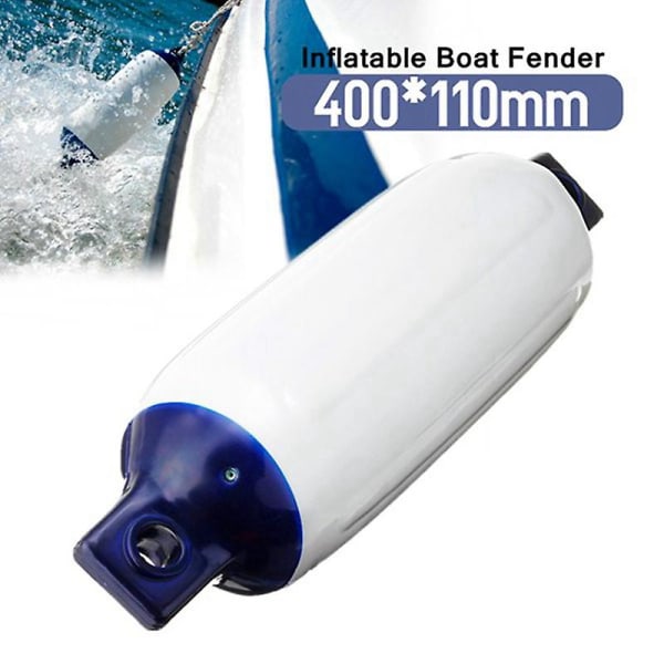 2 STK oppblåsbar båt PVC-båtankerbøye Yachtskjermer Beskyttelse Ribbet støtfanger Båttilbehør