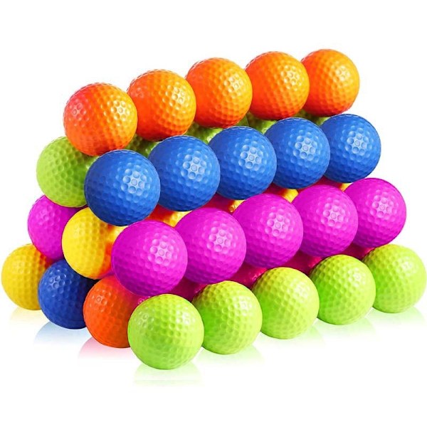 42 stk. golf PU bolde golf træningsbolde golf bløde bolde golf golf bløde bolde